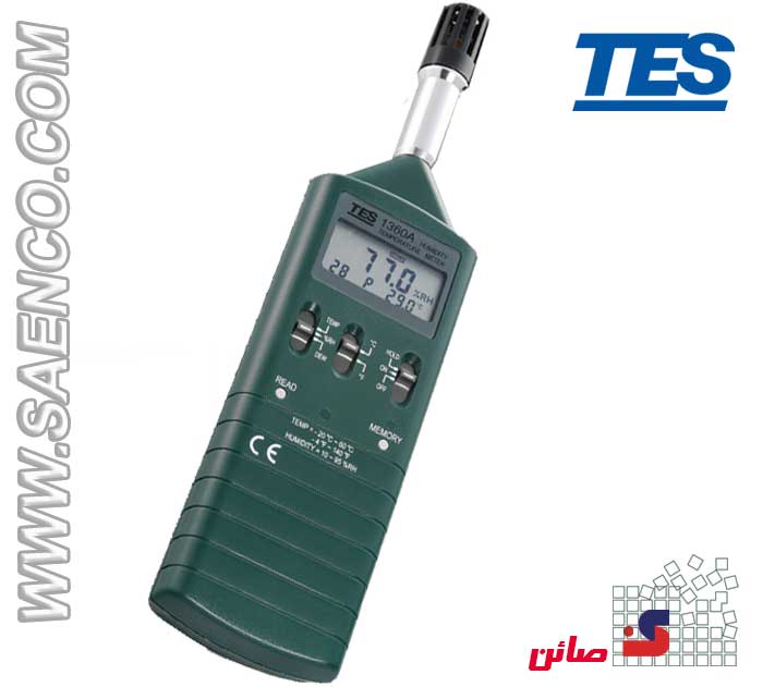 دما و رطوبت سنج با خروجی آنالوگ مدل TES-1360A ساخت کمپانیTES تایوان