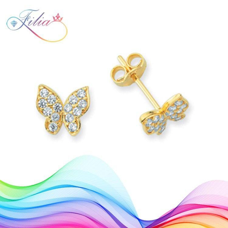 گوشواره طلا 18k-750