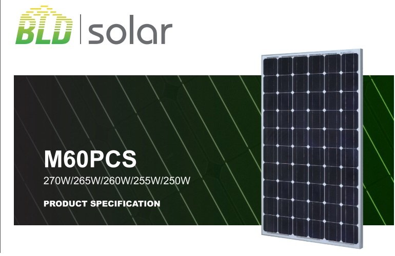 Solar Panel Watts Bldsolar Polycrystalline
