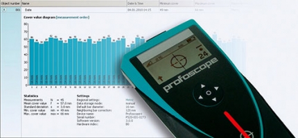 آرماتوریاب و کاورمتر مدل +profoscope