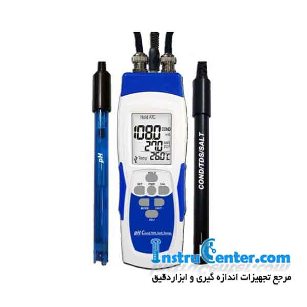 مولتی متر و کیفیت سنج پرتابل آب مدل MIC-98721