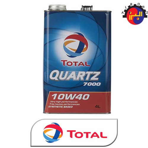 روغن موتور خودرو به توتال Quartz 7000 10W-40