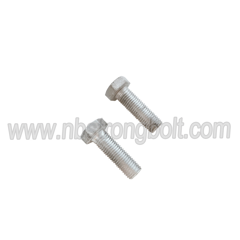 DIN933 Hex Bolt HDG (6H بعد از پوشش)