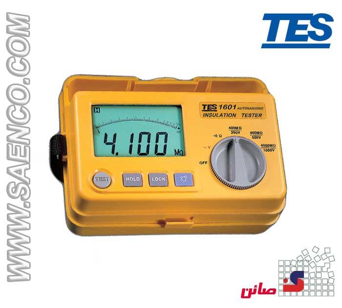 تستر عایق اتورنج مدل TES-1601 ساخت کمپانی TES تایوان