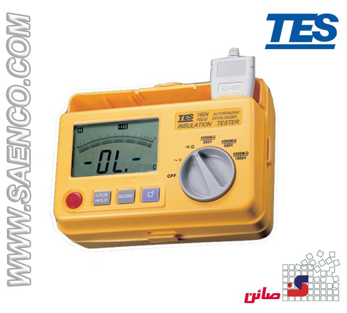 میگر پرتابل دیتالاگر مدل TES-1604 ساخت کمپانی TES تایوان