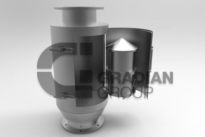 سپراتور مغناطیسی مخروطی (Conical Magnetic Separator)