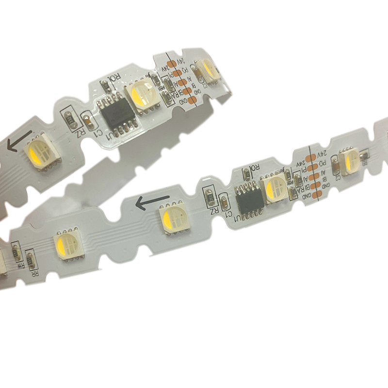 5050 48leds/m 4in1 512IC RGBW 24V 12MM(S shape) 13w/m