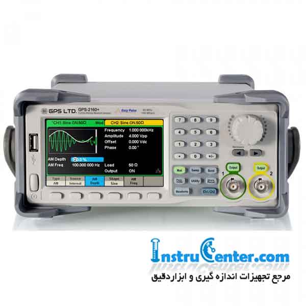 فانکشن ژنراتور دو کاناله 30MHz مدل +GPS-2130