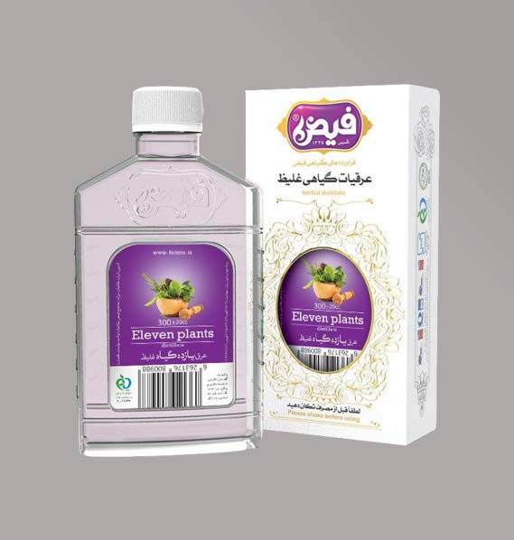 عرق یازده گیاه (کبد) غلیظ