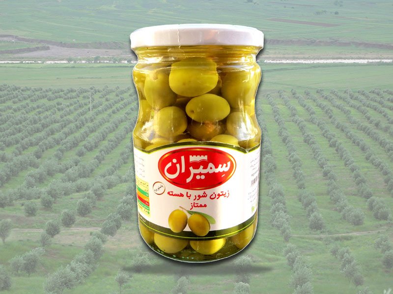 Salted olives with kernel (premium)