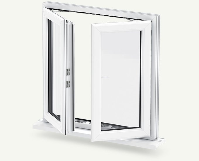 پنجره UPVC  فرانسوی