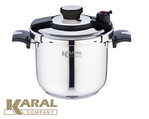 Karal DELIGHT stainless steel Super Safe pressure cooker