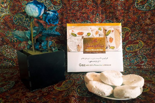 گز 20% مغز پسته و بادام آردی