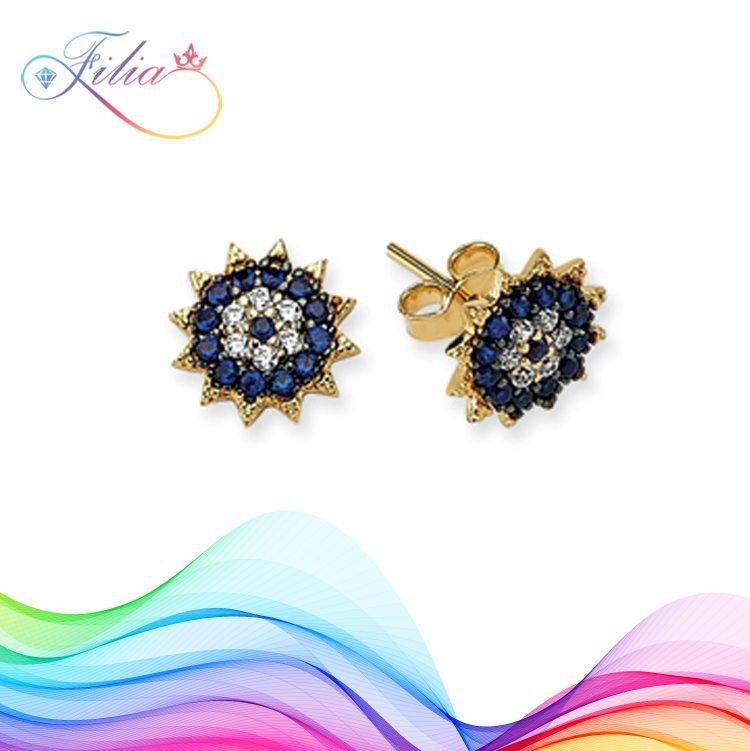 گوشواره طلا 18k-750