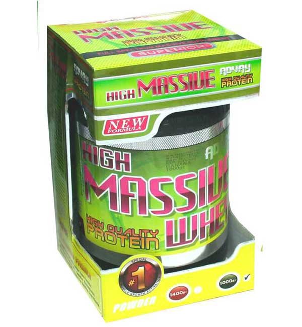 های مسیو وی ادوای HIGH MASSIVE WHEY ADVAY