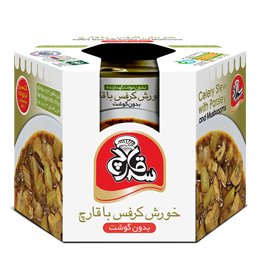 خورش کرفس سه قارچ(475گرم)