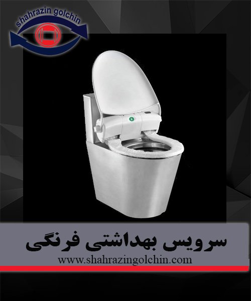 کاسه توالت فرنگی استیل