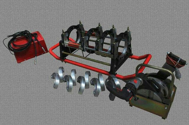 دستگاه جوش پلی اتیلن سایز 250 تمام هیدرولیک