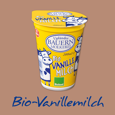 Organic vanilla milk